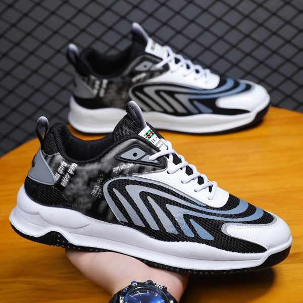 586486890 Men's Shoes New Breathable Running Shoes Student Running Casual Shoes Korean Fashion Men's Sports Shoes