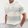 023538e3-356e-4d0f-8977-88504b924e22-3.jpg Mens Clothing Summer Fashion Lapel Sweater Short Sleeve Men Clothing Men Wears