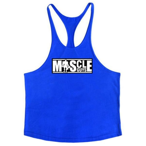 586486484 Bodybuilding Tank Top Mens shirts Brand Clothing Fitness Men Singlet Sleeveless Cotton Workout Stringer Shirts