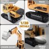 08f253ea-3c5d-4476-9e36-b99a381da1b2.jpg RC Dump Truck And Excavator Set, 2 In 1 Remote Control Construction Vehicles With Realistic Sounds And Lights, Perfect Holiday Gift, Toy Cars, Outside Toys, Carro Control Remoto, Remote Control Toys