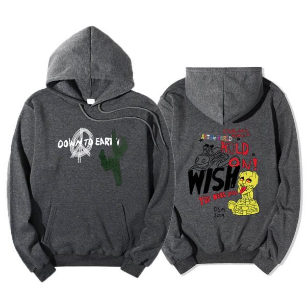 Autumn And Winter Mens Travis Scott Sweater Oversize Hoodies