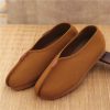 Monk Shoes Single Shoes Arhat Shoes Men's Cloth Top Cotton Shoes Monk Light soled Meditation Shoes