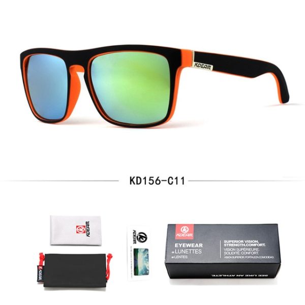586487335 Guy's Sun Glasses From Kdeam Polarized Sunglasses Men Classic Design All-Fit Mirror Sunglass With Brand Box