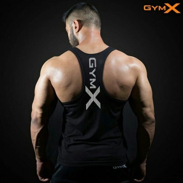 586486349 Mens Fitness Vest, Muscle Exercise Tight Fitting Shirt, Quick Drying Top, Fitness Suit, Muscle Training, Sleeveless