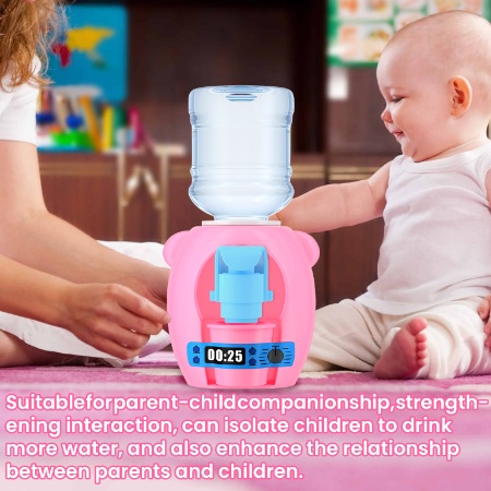 149ee574-e7bf-49b8-91d2-e13d8dbe6b3d.jpg Dowmoo Children's Mini Water Dispenser, Baby Kitchen Toys Mini Fun Every Home Drink Machine Can Water