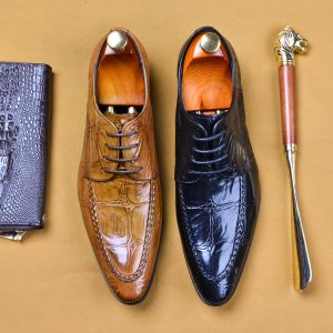 586485303 Mens Formal Shoes Leather Party Dance Mens Dress Shoes Leren Schoenen Stylish Leather Formal Man Shoes