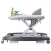 1747df8d-5ec3-4312-893c-16aa80f04e89.jpg 4-in-1 Baby Walker, Foldable Baby Activity Center On Wheels, 3 Adjustable Height, Music & Toys Tray, Learning-Seated | Walk-Behind | Rocker | Bouncer Toddler Walker For Girls Boys 6-24 Months