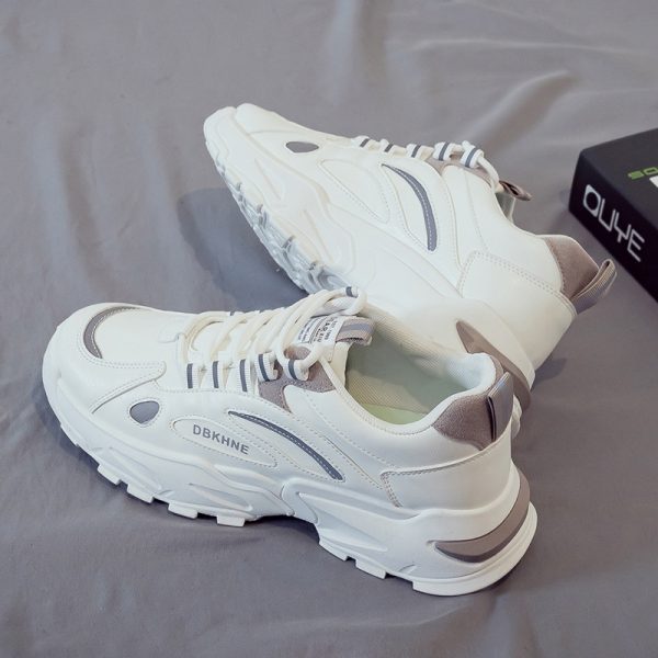 Casual Sports Dad Trendy Shoes Trendy Men's Shoes Versatile Board Shoes with Velvet Warm Cotton Shoes