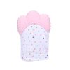 Baby teether baby anti-bite silicone molar gloves children's sound toys