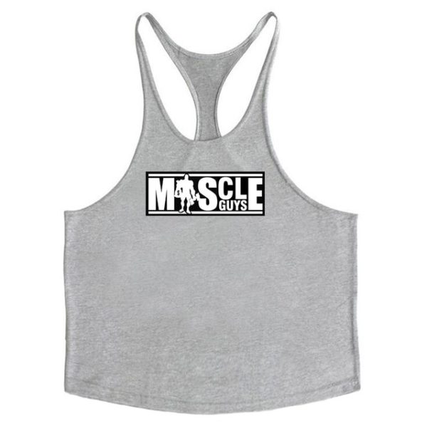 586486485 Bodybuilding Tank Top Mens shirts Brand Clothing Fitness Men Singlet Sleeveless Cotton Workout Stringer Shirts