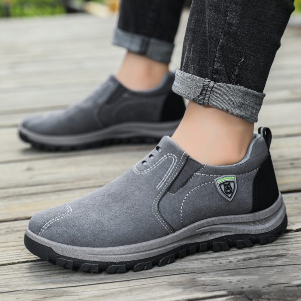 586486023 Men's Shoes New Shoes Casual Shoes Fashion Versatile Sports Shoes Running Shoes Leather Shoes