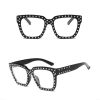 Sunglasses Women Crystal Decoration Sunglasses Female Rhinestones Sunglass Classic Square Brand Designer Sun Glasses Of Women