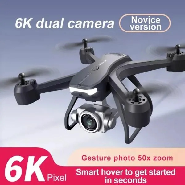 1d28913a-e614-4f42-ad14-c76a2596c377.jpg 3 Battery V14 Professional Drone 6K HD Dual Camera Wifi FPV Portable RC Quadcopter , Drones Suitable For Adults-beginners. Logistics Is Randomly Sent By UPS&UNI&GOFO&USPS