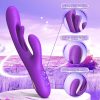 1e4c4c4b-3545-4fb1-ad07-eca716358ba8.jpg Rabbit Sexy Toys -LOVENOTE G Spot Massager For Women Clitoral Nipple Stimulation, 3 In 1 Sexy Toys With 14 Vibration & 7 Tongue Licking Flapping