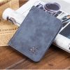 586486557 Mens Luxury Soft Business Leather Bifold Wallet Credit Card Holder Purse