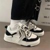 586486741 Thick soled shoes ins versatile trendy white shoes women's casual shoes student running sports shoes