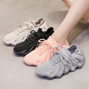 586487057 Flying Woven Shoes New Men And Women With Fish Octopus Coconut Shoes Couples Sports Shoes Volcano Socks Shoes