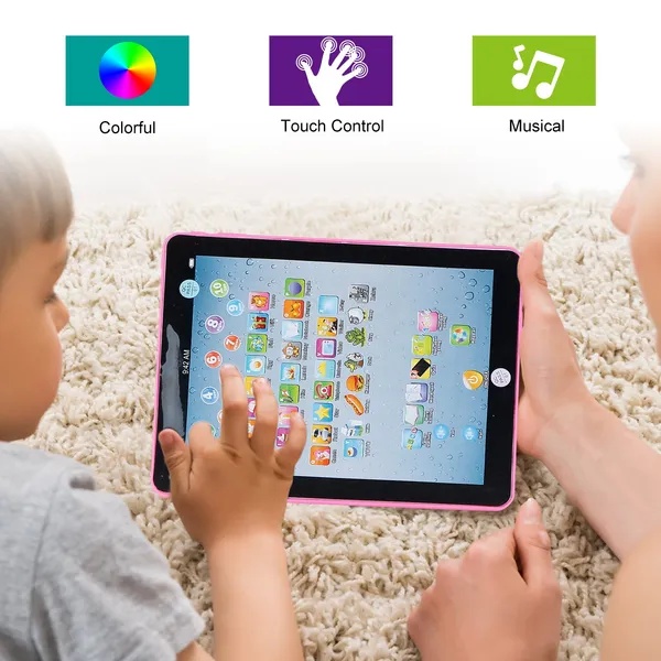 30e5b667-e4b8-4d46-8a56-2675773643ed.jpg Baby Learning Tablet Educational Mini Pads Toys Touch Learn Toddler Tablet For ABC Numbers Words Gift