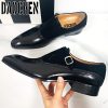 586485571 Luxury Brand Mens Shoes Handmade Loafers Summer Dress Shoe Men Casual Shoes Wedding Banquet Office Genuine Leather Shoes For Men