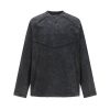 Wash and make old frayed hoodies with water
