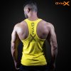 586486351 Mens Fitness Vest, Muscle Exercise Tight Fitting Shirt, Quick Drying Top, Fitness Suit, Muscle Training, Sleeveless