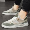 586485348 New Mens Colored Skateboarding Shoes with Low Top Mesh Breathable Casual Sports Shoes Fashion Trend Mens Shoes