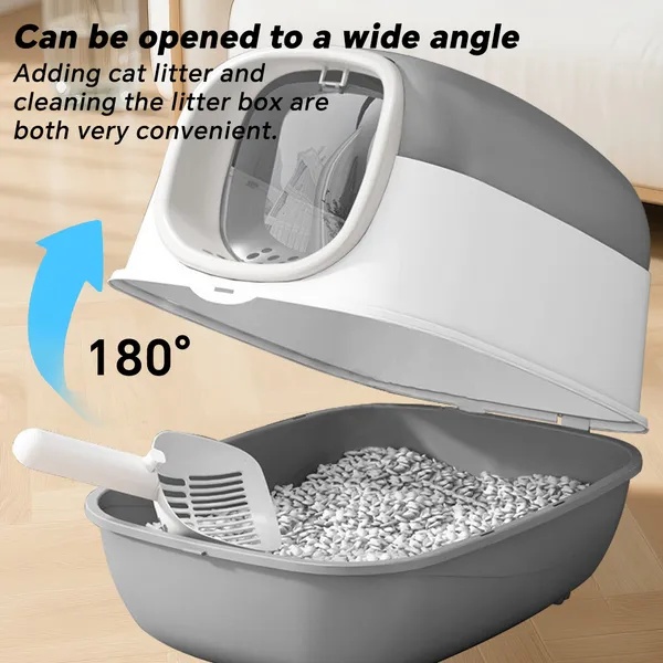 Cat Litter Box With Lid