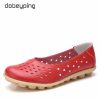 New Beanie Hole Women's Shoes Maternity Shoes Plus Size Mother Shoes Casual Women's Flat Shoes