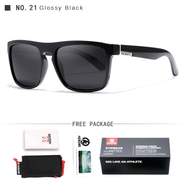 586487341 Guy's Sun Glasses From Kdeam Polarized Sunglasses Men Classic Design All-Fit Mirror Sunglass With Brand Box