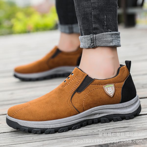 586486021 Men's Shoes New Shoes Casual Shoes Fashion Versatile Sports Shoes Running Shoes Leather Shoes