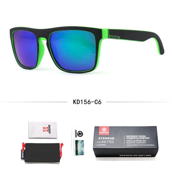 586487334 Guy's Sun Glasses From Kdeam Polarized Sunglasses Men Classic Design All-Fit Mirror Sunglass With Brand Box