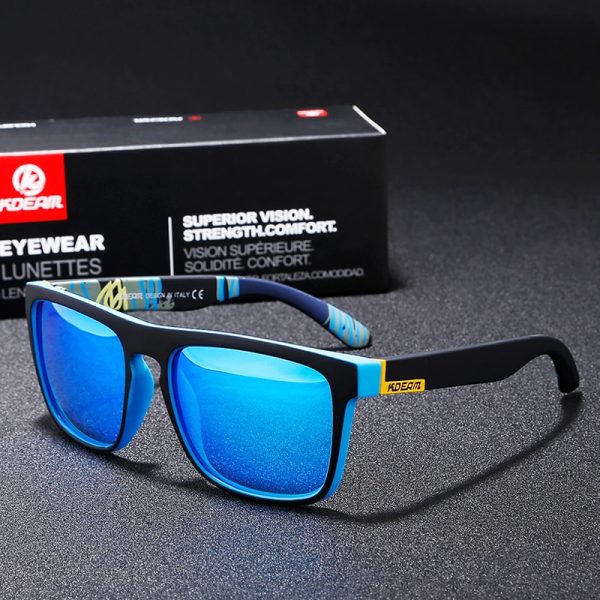 586487326 Guy's Sun Glasses From Kdeam Polarized Sunglasses Men Classic Design All-Fit Mirror Sunglass With Brand Box