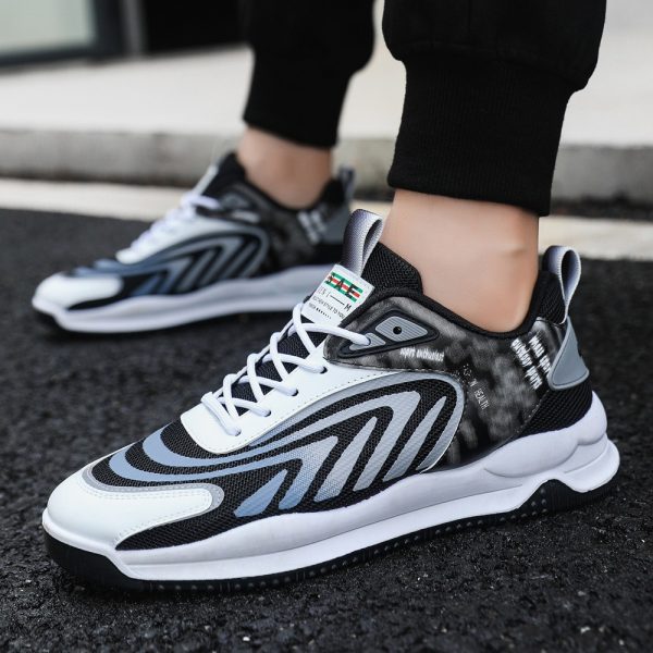 586486891 Men's Shoes New Breathable Running Shoes Student Running Casual Shoes Korean Fashion Men's Sports Shoes