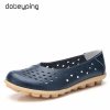New Beanie Hole Women's Shoes Maternity Shoes Plus Size Mother Shoes Casual Women's Flat Shoes