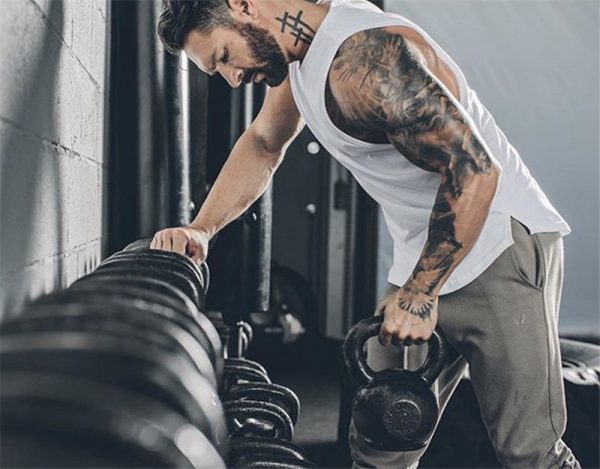 586486598 Summer Newest Brand Mens Curved Hem Patchwork Gyms Stringers Vest Bodybuilding Clothing Fitness Man Tanks Tops
