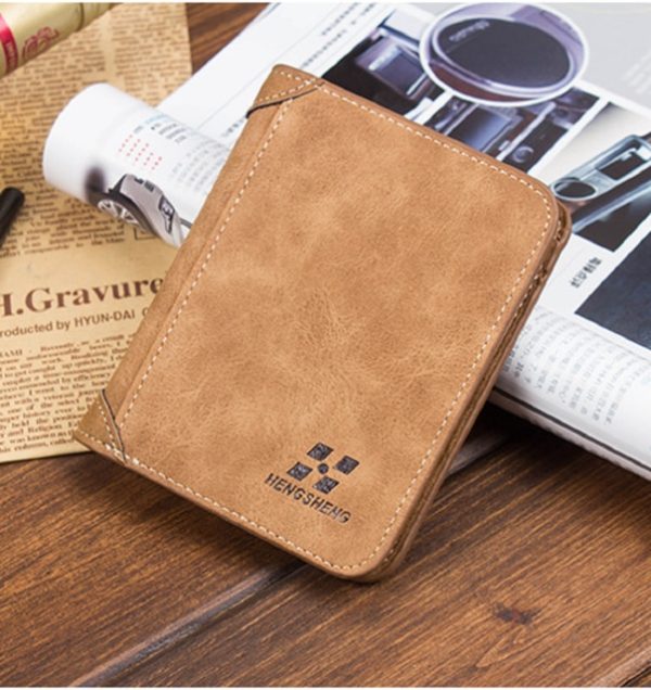 586486559 Mens Luxury Soft Business Leather Bifold Wallet Credit Card Holder Purse
