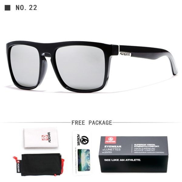 586487342 Guy's Sun Glasses From Kdeam Polarized Sunglasses Men Classic Design All-Fit Mirror Sunglass With Brand Box