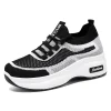 586486869 Thick soled casual style women's shoes height increasing shoes mesh breathable shoes children's shoes