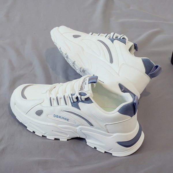 Casual Sports Dad Trendy Shoes Trendy Men's Shoes Versatile Board Shoes with Velvet Warm Cotton Shoes