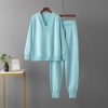V-neck sweater and pants set
