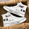 586485985 High top board shoes canvas shoes casual shoes Korean version student shoes men's shoes trendy shoes