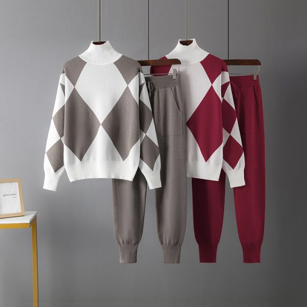 586483923 Long sleeved pants two-piece set