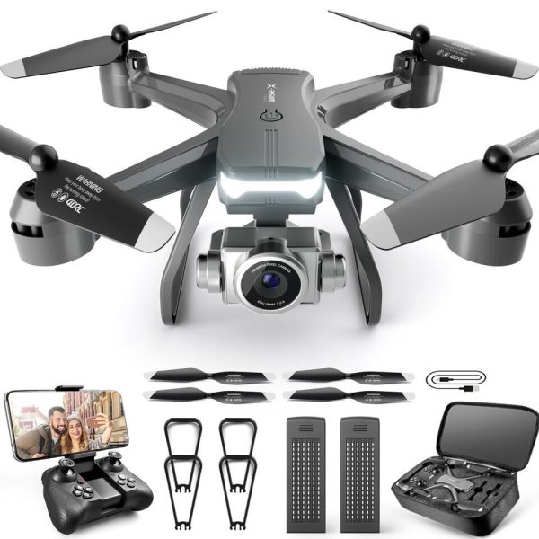 66ca3586-f363-4d10-b446-b93451e9f6a4.jpg V14 Professional Drone 6K HD Dual Camera Wifi FPV Portable RC Quadcopter 2 BATTERY,Drones Suitable For Adults & Beginners.Logistics Is Randomly Sent By UPS,USPS,Self-pickup.
