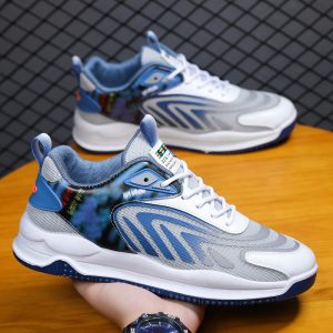 586486889 Men's Shoes New Breathable Running Shoes Student Running Casual Shoes Korean Fashion Men's Sports Shoes
