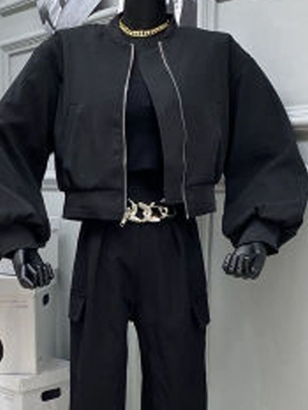 586485858 Short Coat Loose Fashion Jacket Top Women Mens Jacket