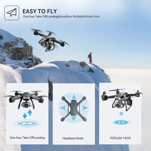 78a207bd-97de-4e8f-a854-c900972a4b9f.jpg V14 Professional Drone 6K HD Dual Camera Wifi FPV Portable RC Quadcopter 2 BATTERY,Drones Suitable For Adults & Beginners.Logistics Is Randomly Sent By UPS,USPS,Self-pickup.
