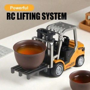 793a2970-df2e-4d12-af29-412fd73485ba.jpg App Controlled RC Construction Truck Mini Alloy Forklift Toy With Realistic Lift System, Perfect Christmas Gift For Boys & Adults, Boy Toys, Party Favors For Kids, Kids Party Favors, Toys For Boy