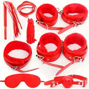 812c02a4-c669-4728-9242-d167ac6f3e98.jpg 7pcs Bundled Alternative, Supplies Handcuffs Breast Clips Sexy Toys