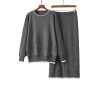 586483898 Loose top and skirt set