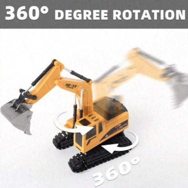 8c168a53-2f75-40b6-971f-7d603400c958.jpg RC Dump Truck And Excavator Set, 2 In 1 Remote Control Construction Vehicles With Realistic Sounds And Lights, Perfect Holiday Gift, Toy Cars, Outside Toys, Carro Control Remoto, Remote Control Toys